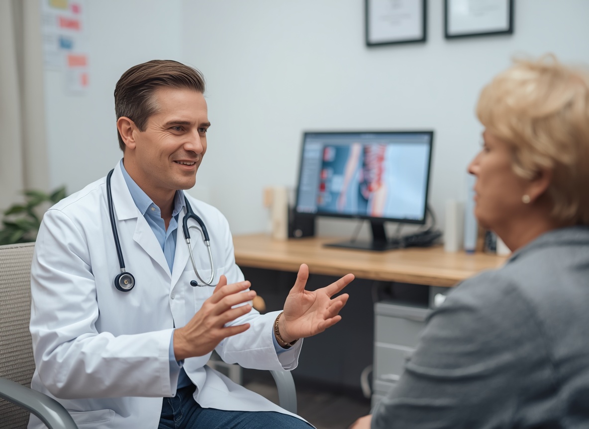 Doctordiscussingurinaryhealthwithpatient